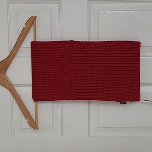 GAP Red Wool/Acrylic Scarf, NWT!